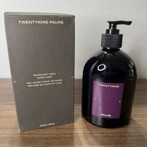 Twentynine Palms Jared Leto Vegan Moonlight Mesa Hand Wash 16.9 Fl Oz Pump New‎